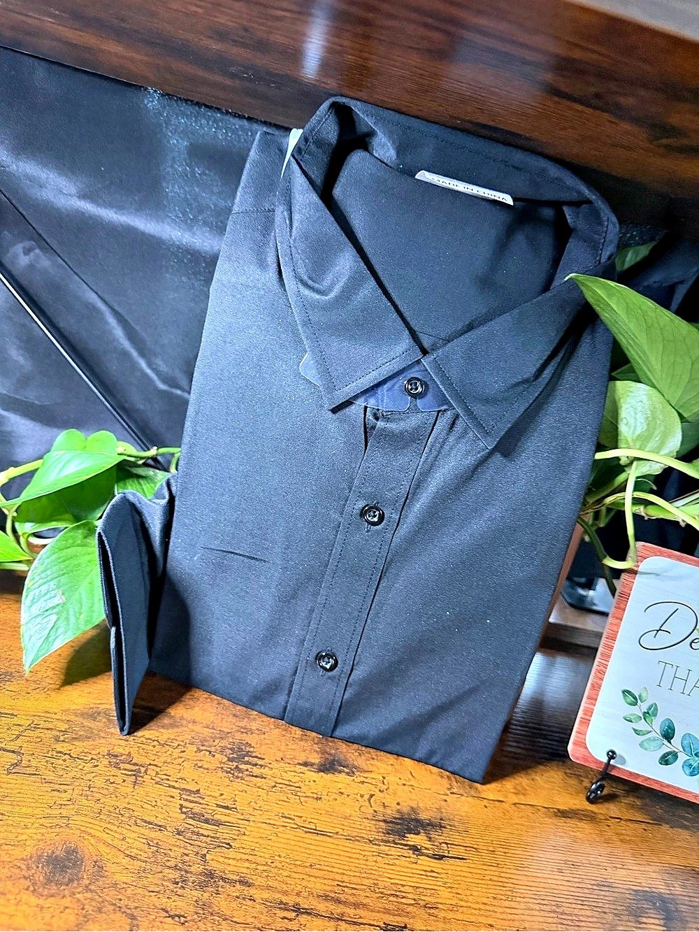 Black Dress Shirt NWT